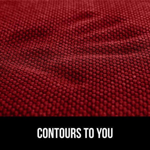 NEW Set of 2 Gorilla Grip No Tie Memory Foam Slip Resistant Plush Seat Cushions - Picture 3 of 10